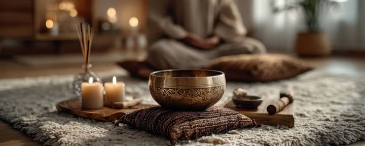 Yoga och ljudbad
