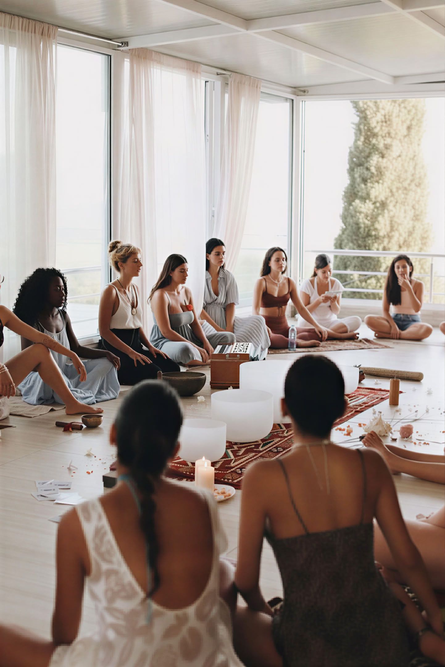 Hitta din zen-yoga och meditation