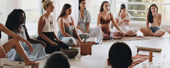 Hitta din zen-yoga och meditation