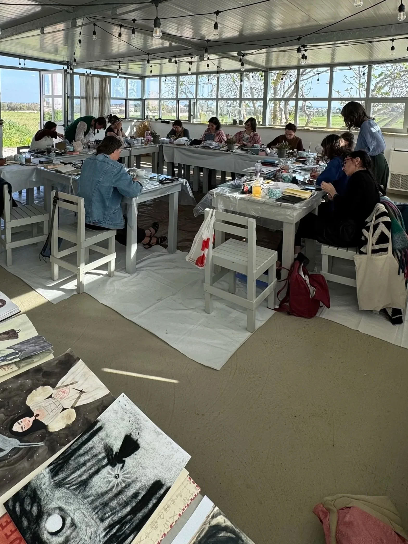 Visuellt berättande med vilda pigment