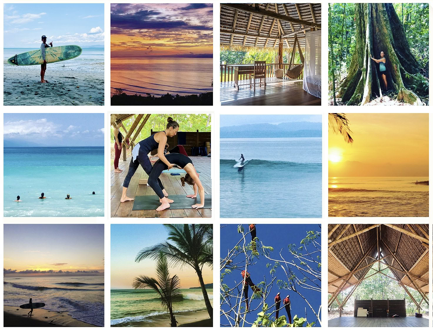 Yoga och surf på Osa-halvön, 13–20 mars 2027 — ASHTANGA MONTAUK