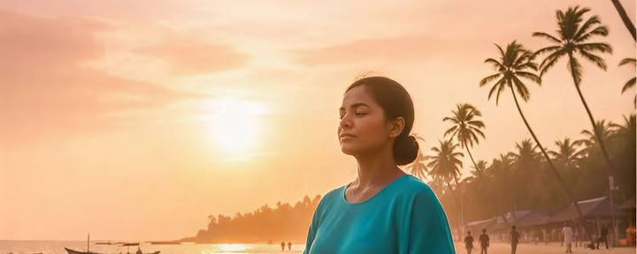 12-dagars andligt retreat i Indien: yoga i Rishikesh, ayurveda i Kerala och rundtur till Taj Mahal