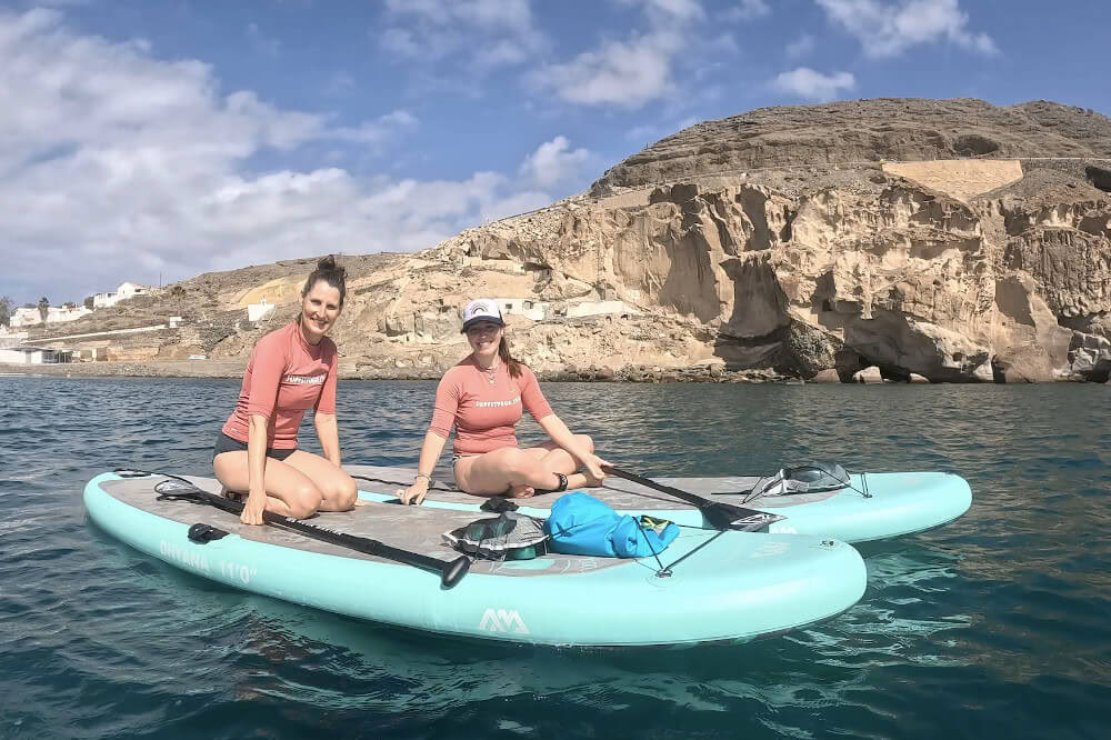 Paddelsurfing (SUP) och yogaretreat på Gran Canaria