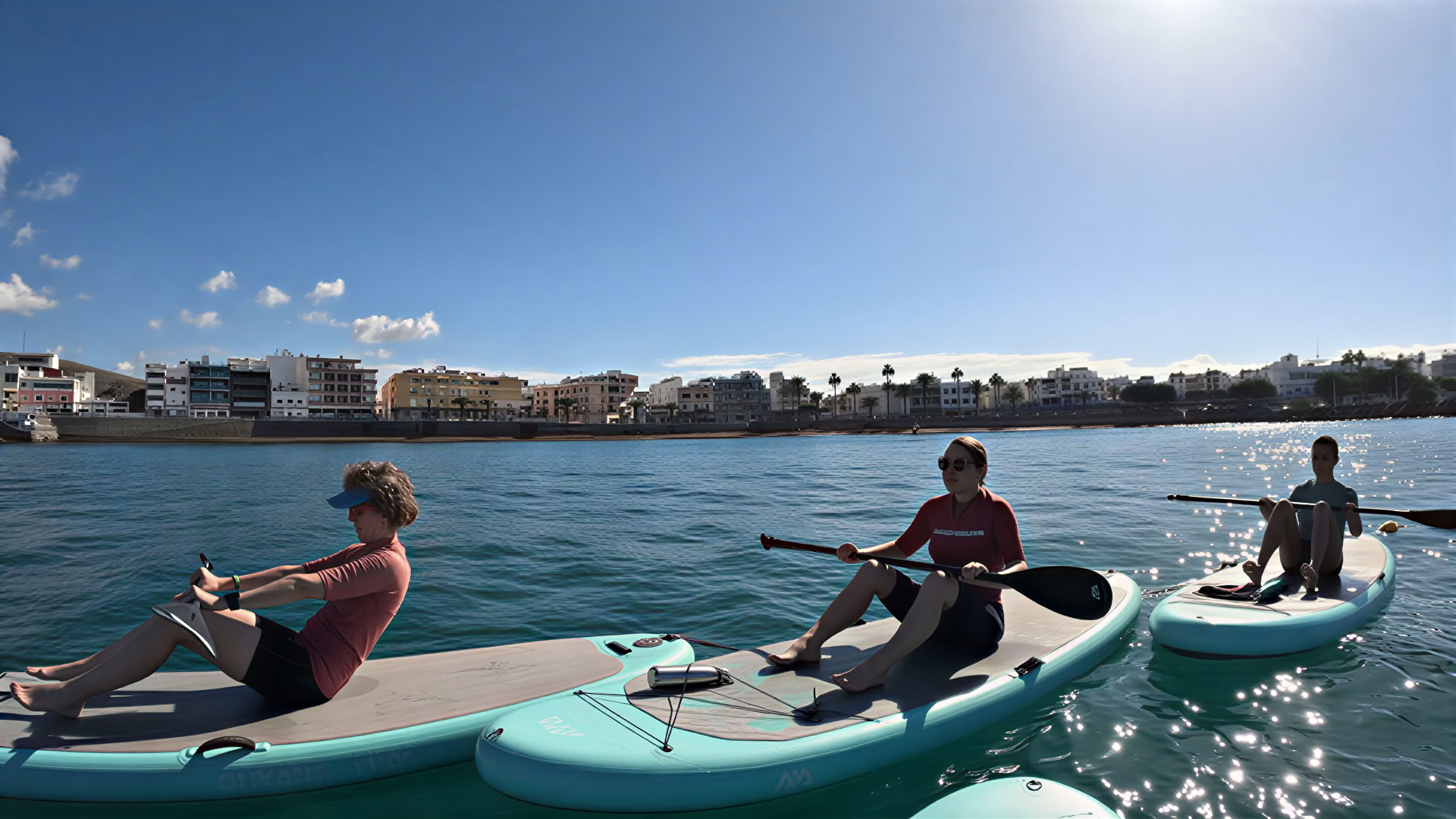 SUP Fit Yoga på Gran Canaria