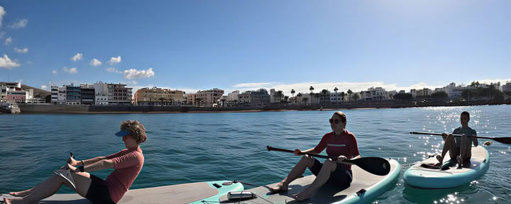 SUP Fit Yoga på Gran Canaria