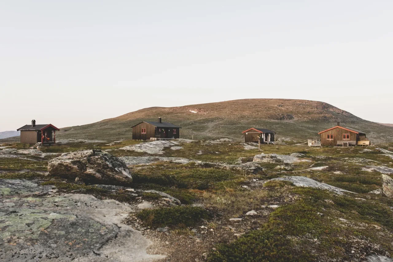 Yoga och backpacking i Norge