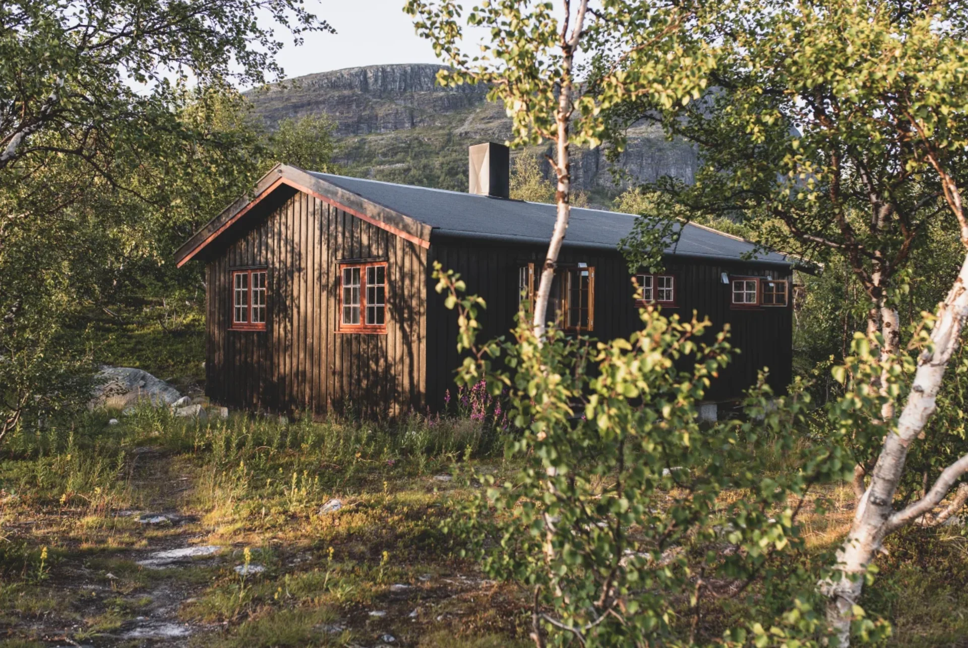 Yoga och backpacking i Norge
