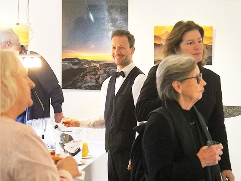 Fredag + söndag: Möte med John David