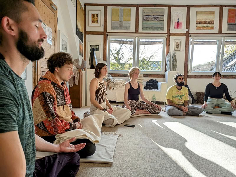 Meditationshelg nära Köln