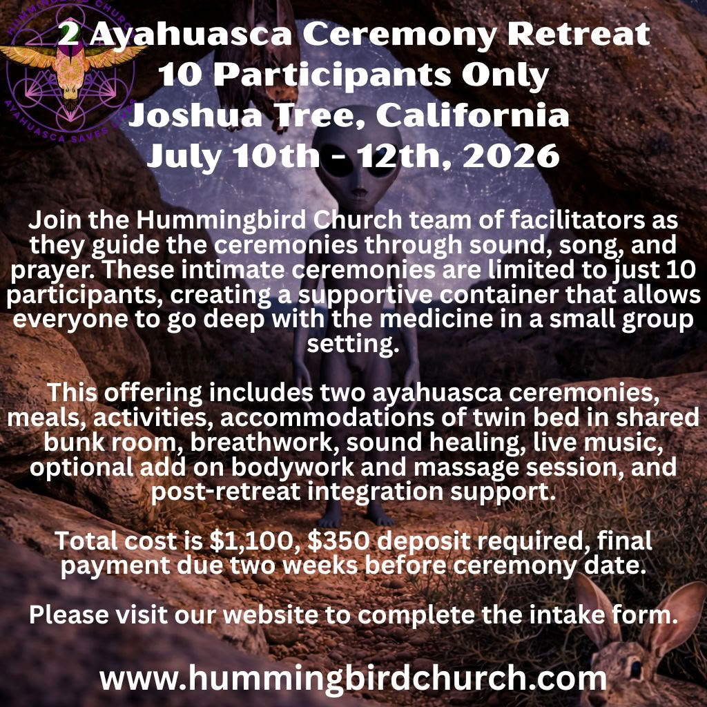 Endast 10 deltagare - Joshua Tree, Kalifornien - 10–12 juli 2026