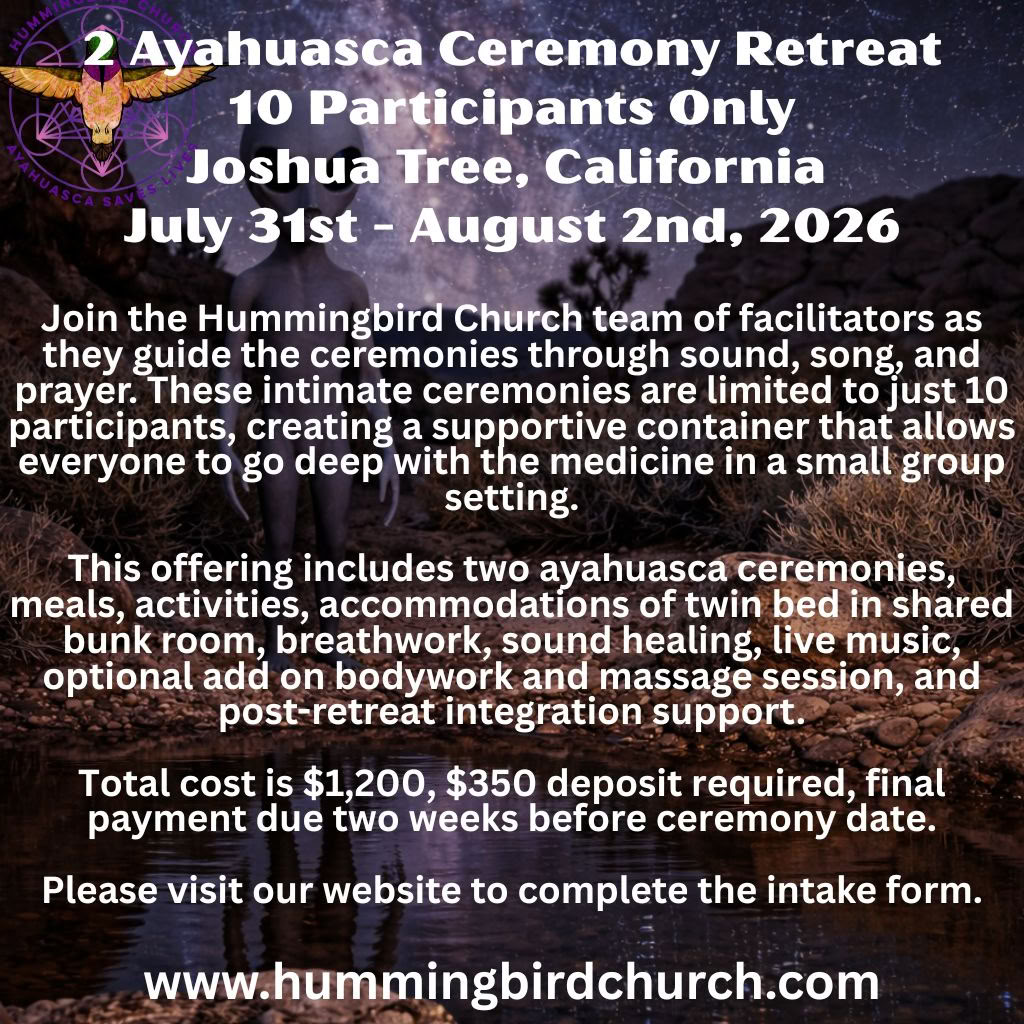 Endast 10 deltagare – Joshua Tree, Kalifornien – 31 juli – 2 augusti 2026