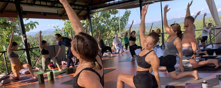 Yoga-lärarutbildning i Thailand