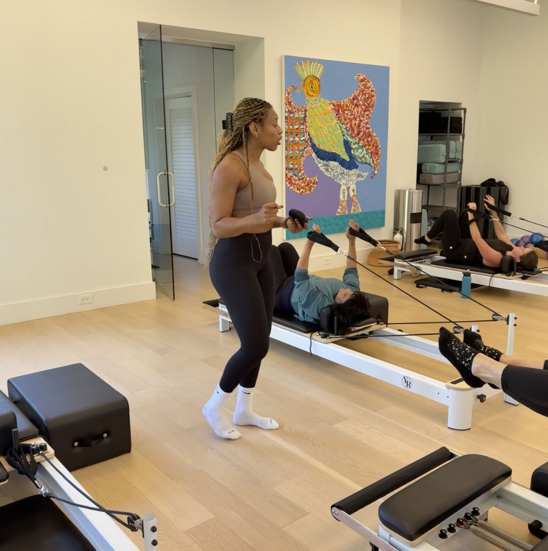 Pilates- och träningsretreat med reformer och fokus på kärnvärden
