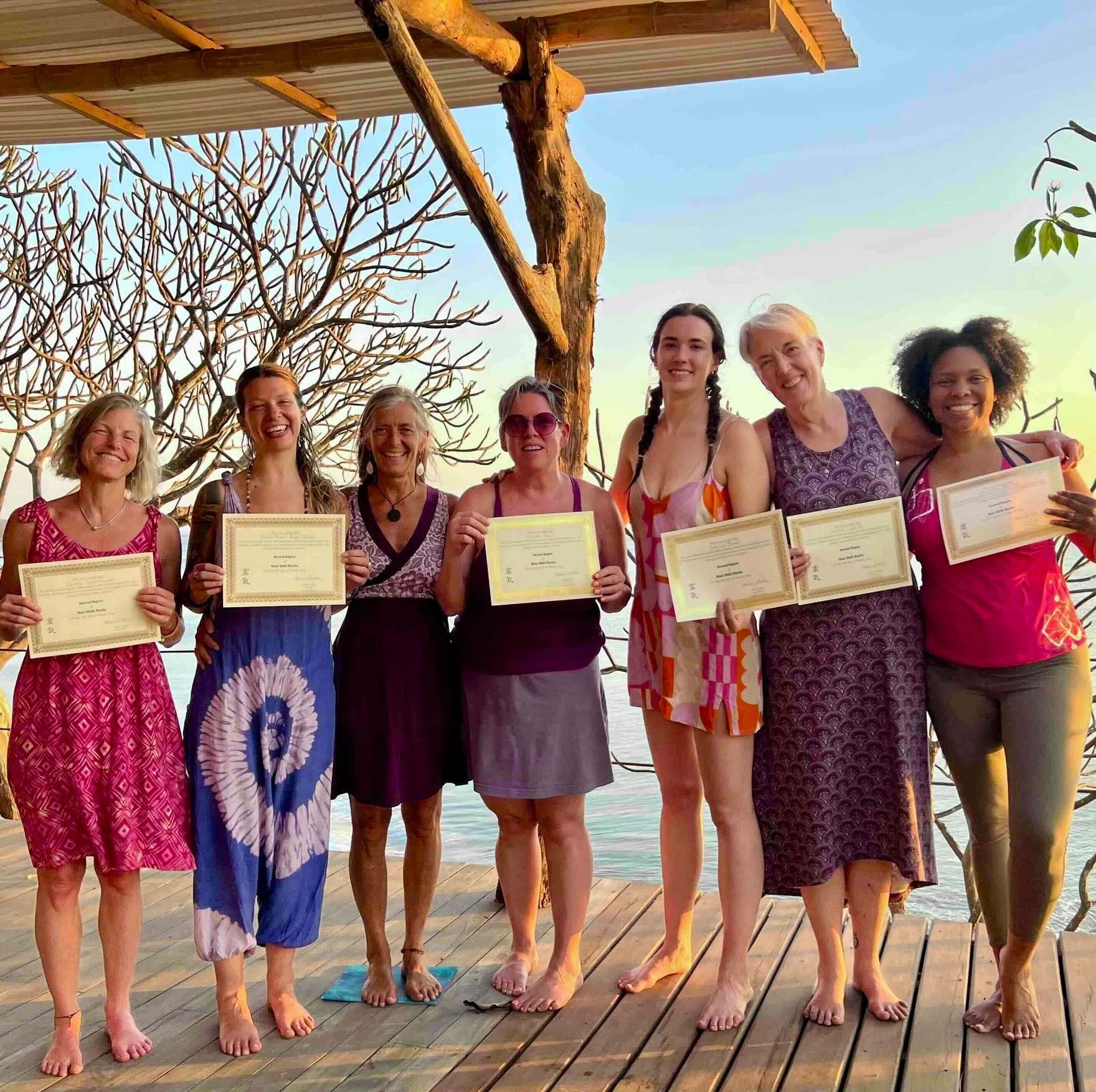 Usui Reiki- och yogaretreat