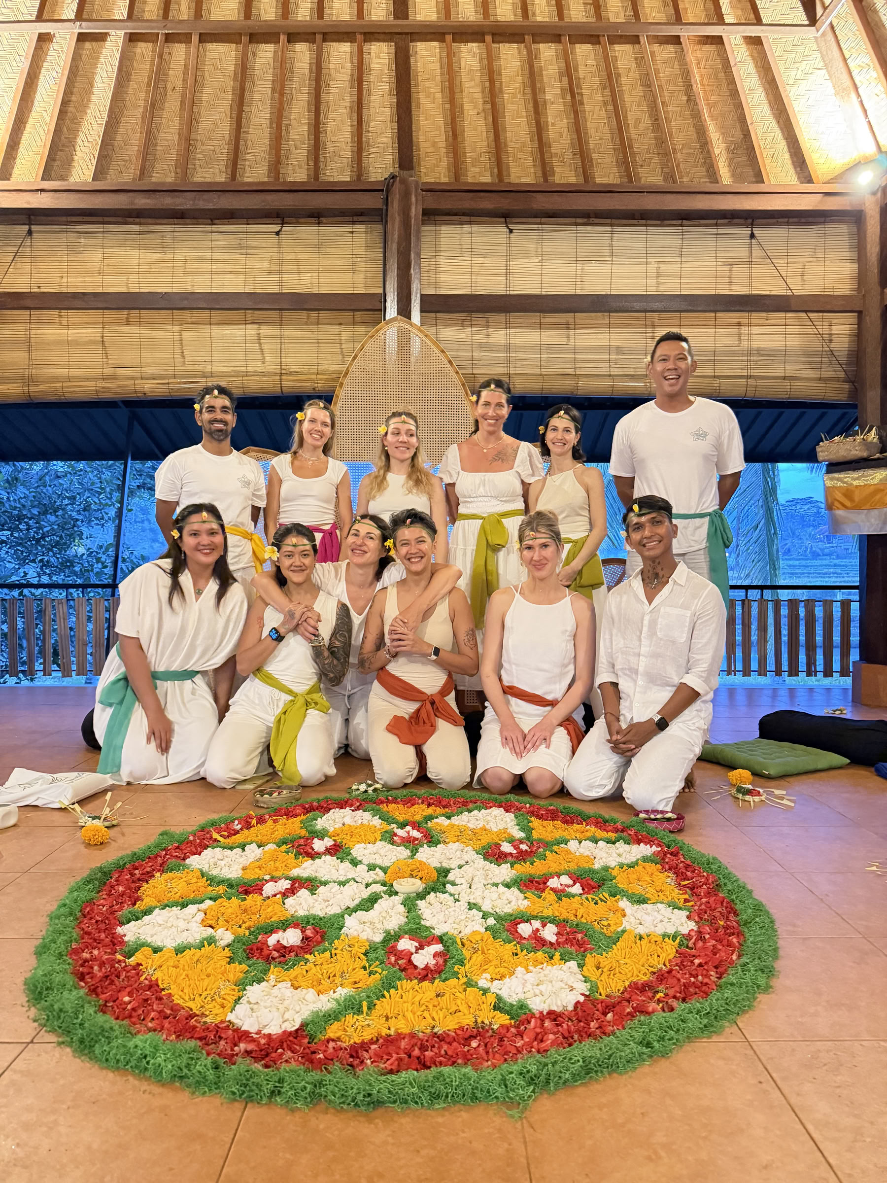 200-timmars yogalärarutbildning på Bali