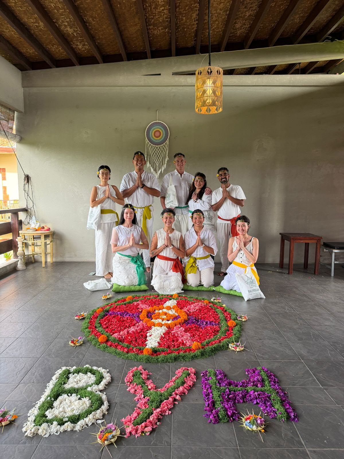 200-timmars yogalärarutbildning på Bali