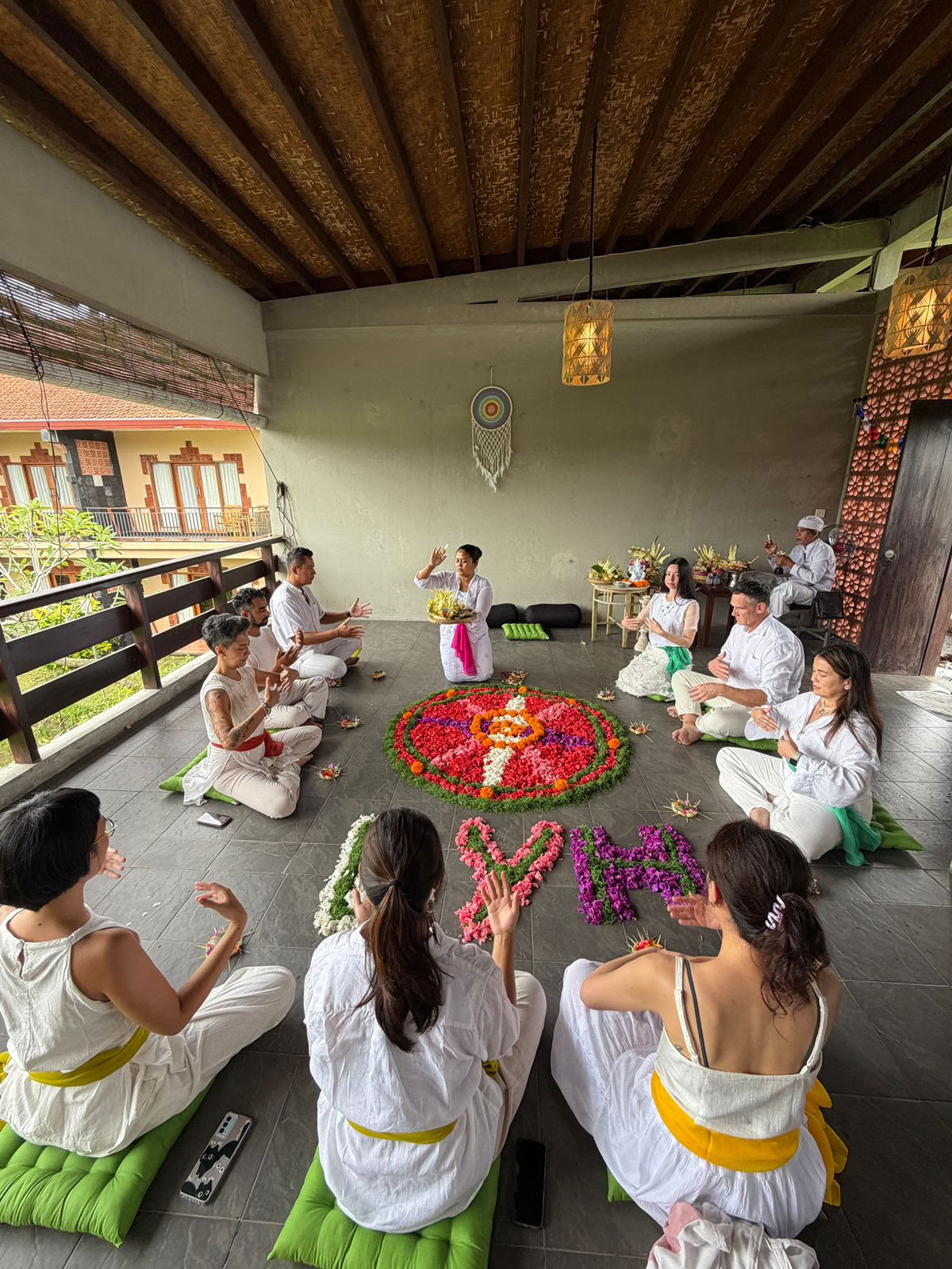 200-timmars yogalärarutbildning på Bali