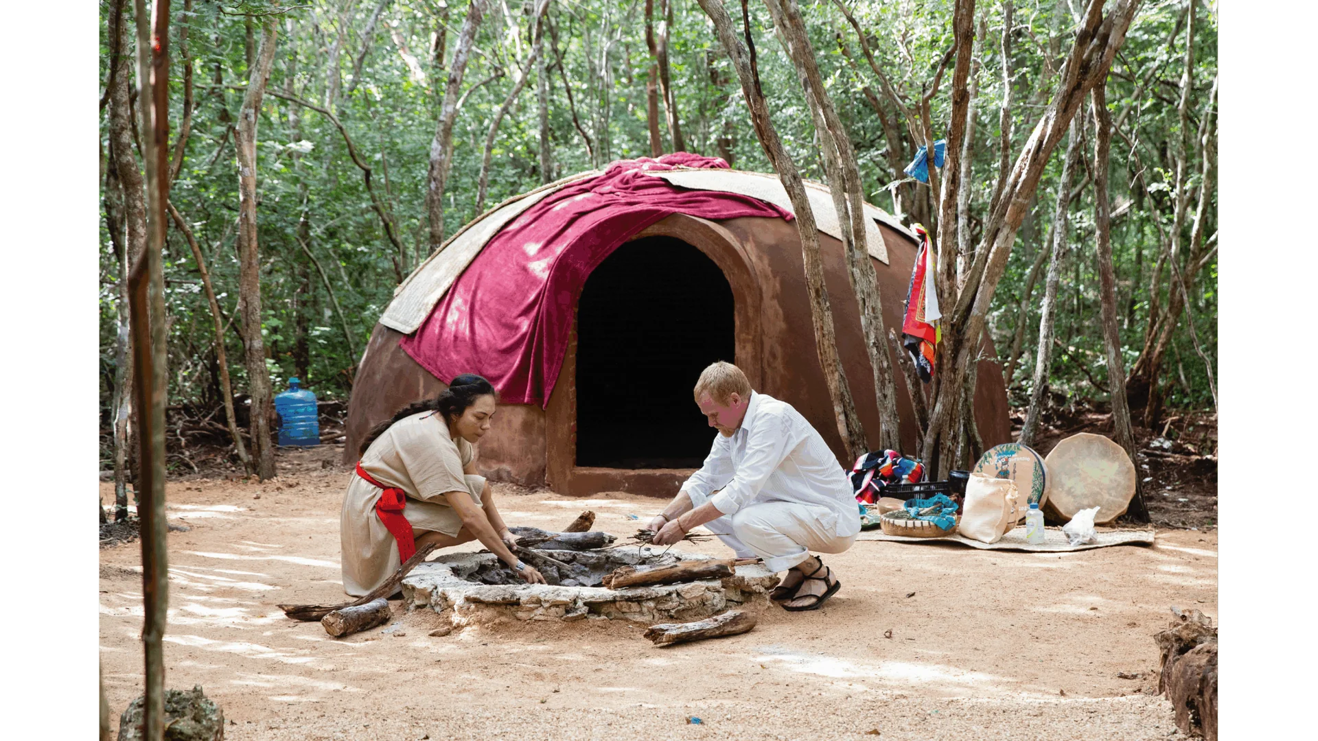 Vatten och eld – cenote och temazcal