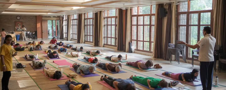 Yoga- och andlig retreat