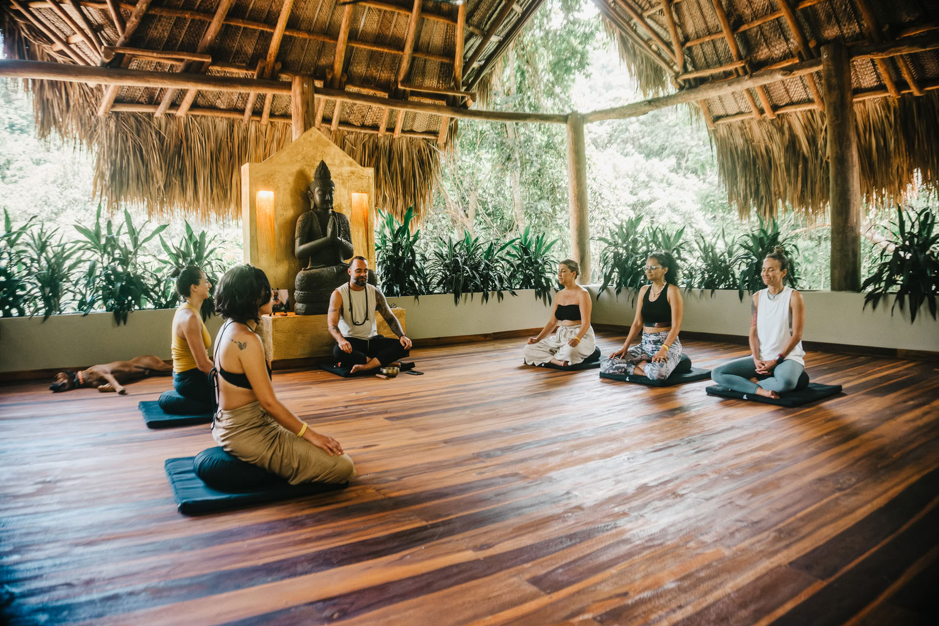 Buddhistisk retreat: en väg till djup insikt