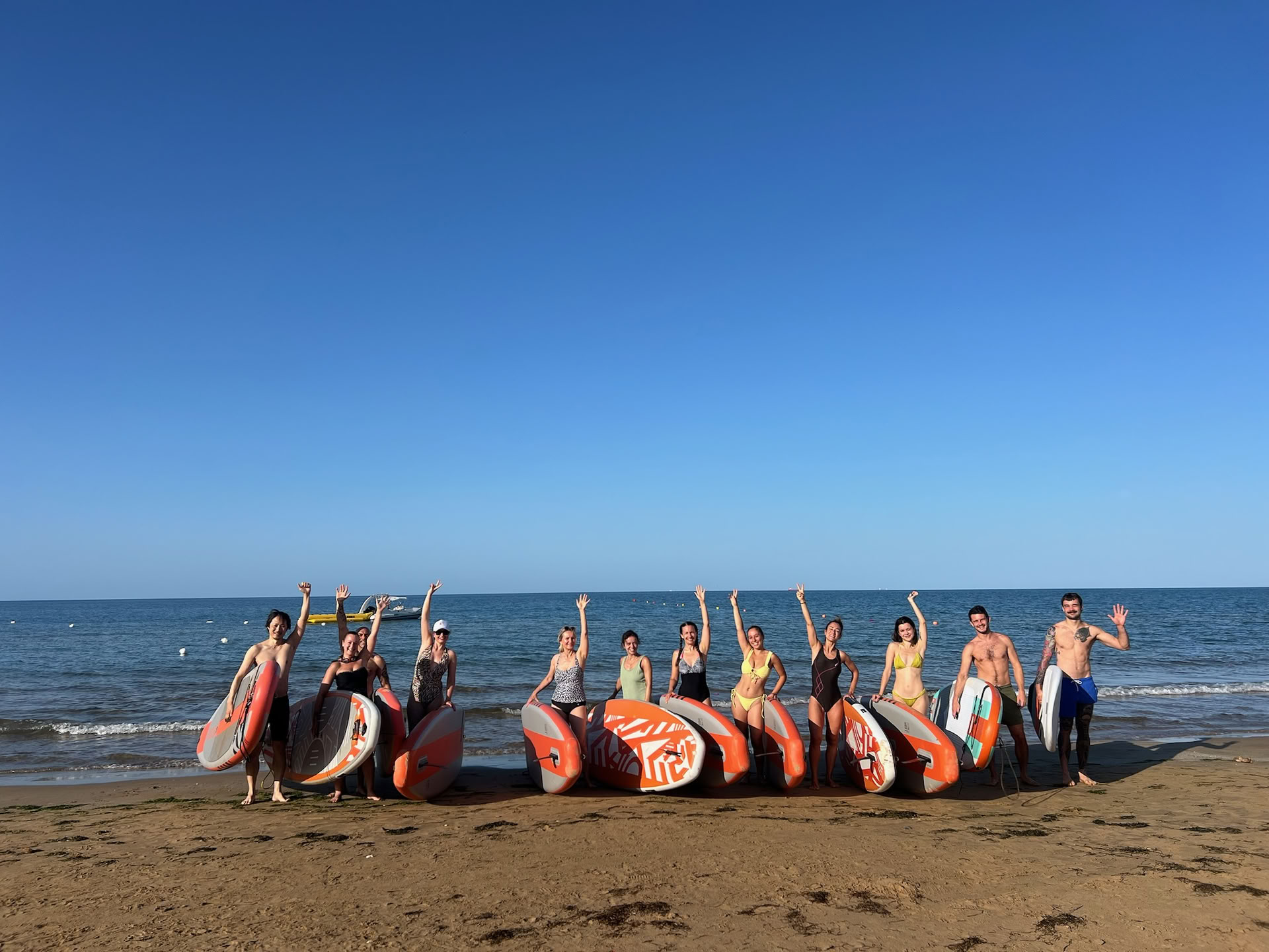 30-timmars SUP-yogalärarutbildning på Sicilien