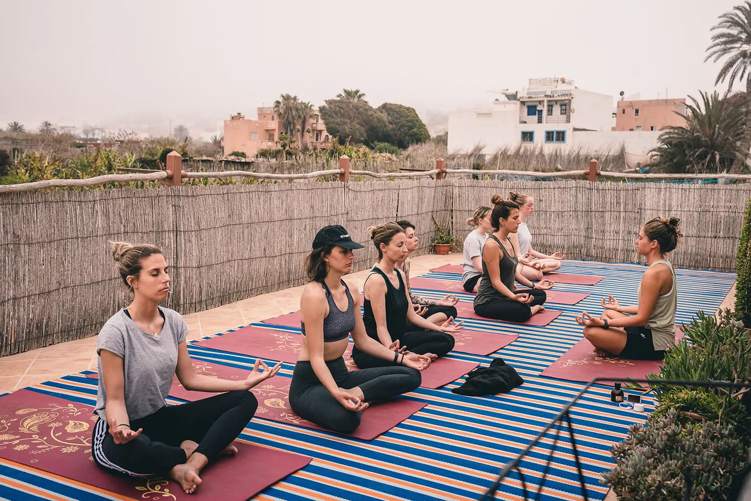 7 dagars yoga-, meditations- och surfretrit i Marocko