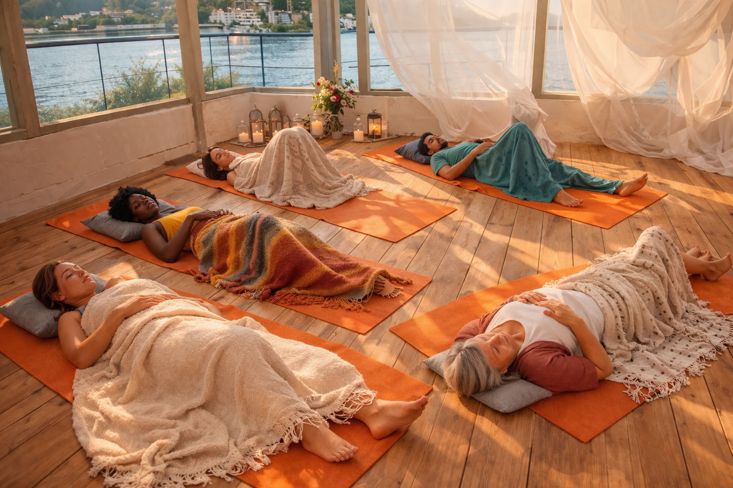 4-dagars yoga-retreat för återhämtning och avkoppling
