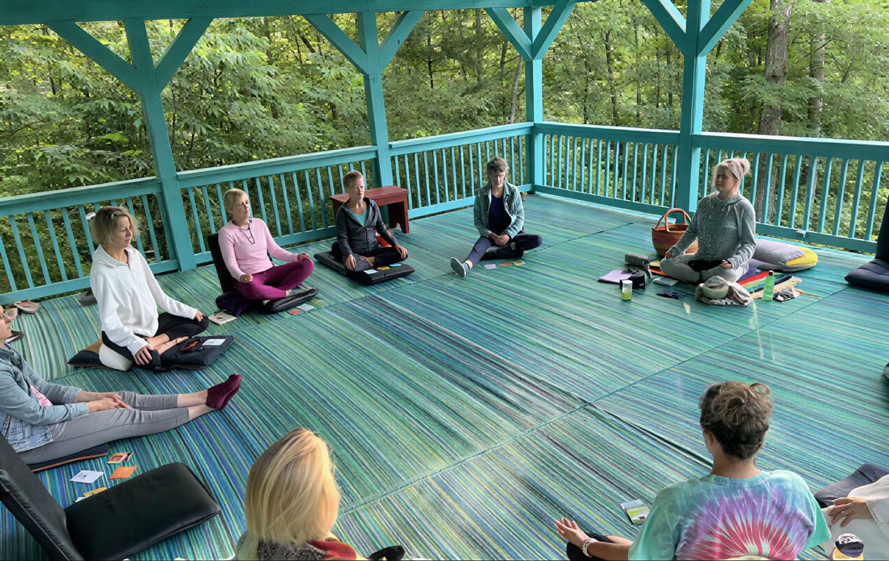 Att göra meditation till en vana: en yoga- och meditationsretreat