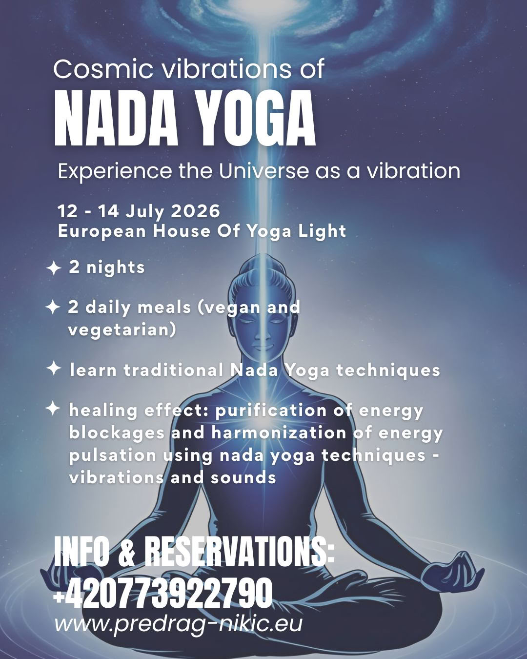 3-dagars hormonell yogaretreat