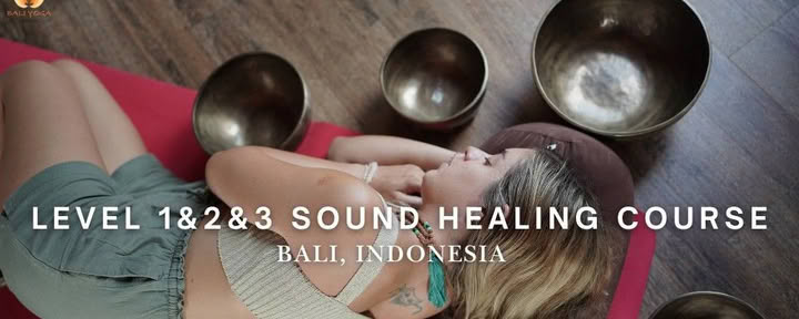 Ljudhealingkurser nivå 1, 2 och 3 på Bali