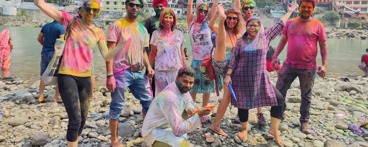 Holi-festivalretreat i Indien