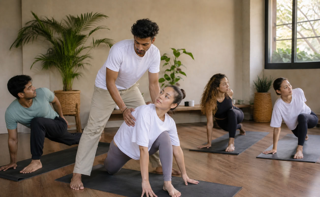 200-timmars yogalärarutbildning i Rishikesh – 1 jan till 11 jan
