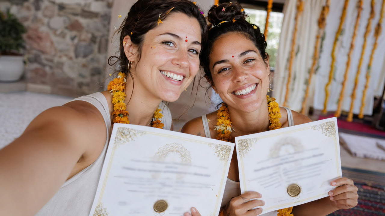 200-timmars yogalärarutbildning i Rishikesh – 1 jan till 11 jan
