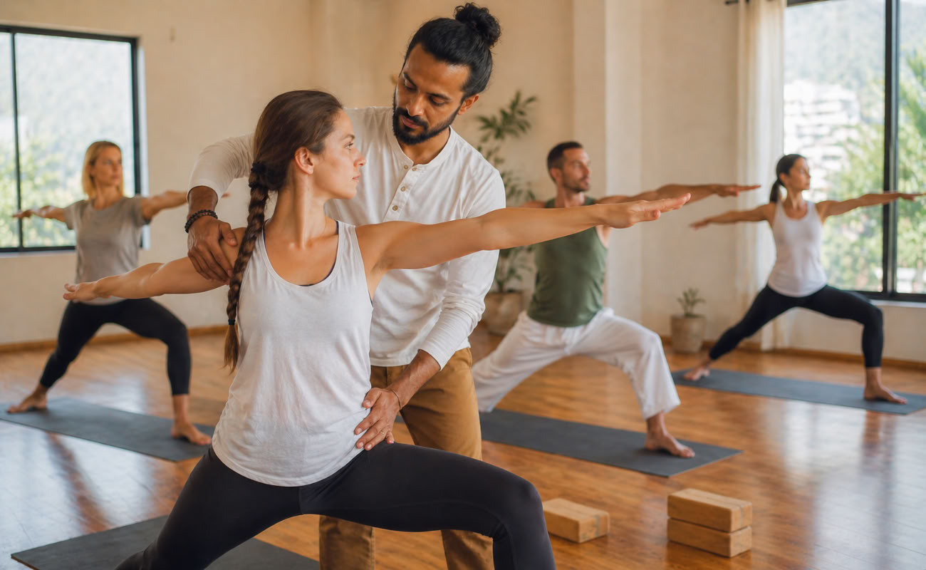 200-timmars yogalärarutbildning i Rishikesh – 1 jan till 11 jan