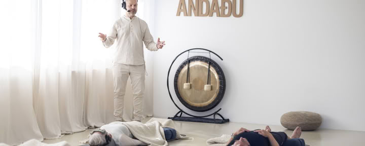 Andningsövning med Andri