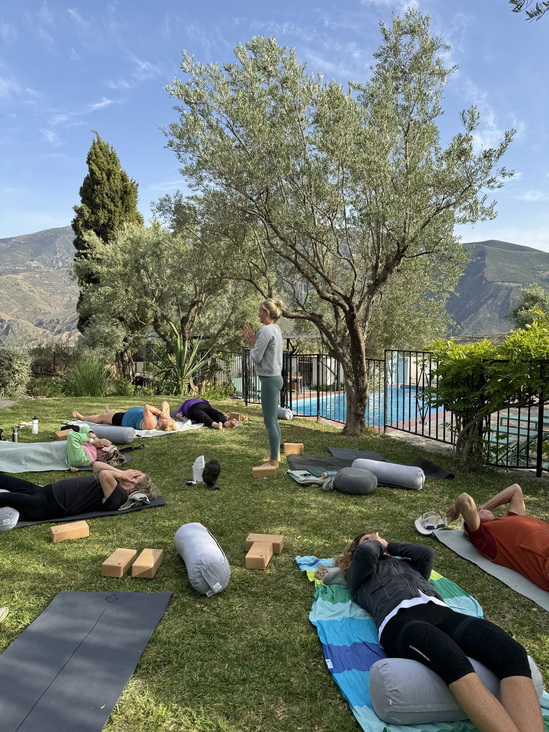 7-dagars återknytnings- och återbalanseringsyogaretreat i Orgiva, Spanien