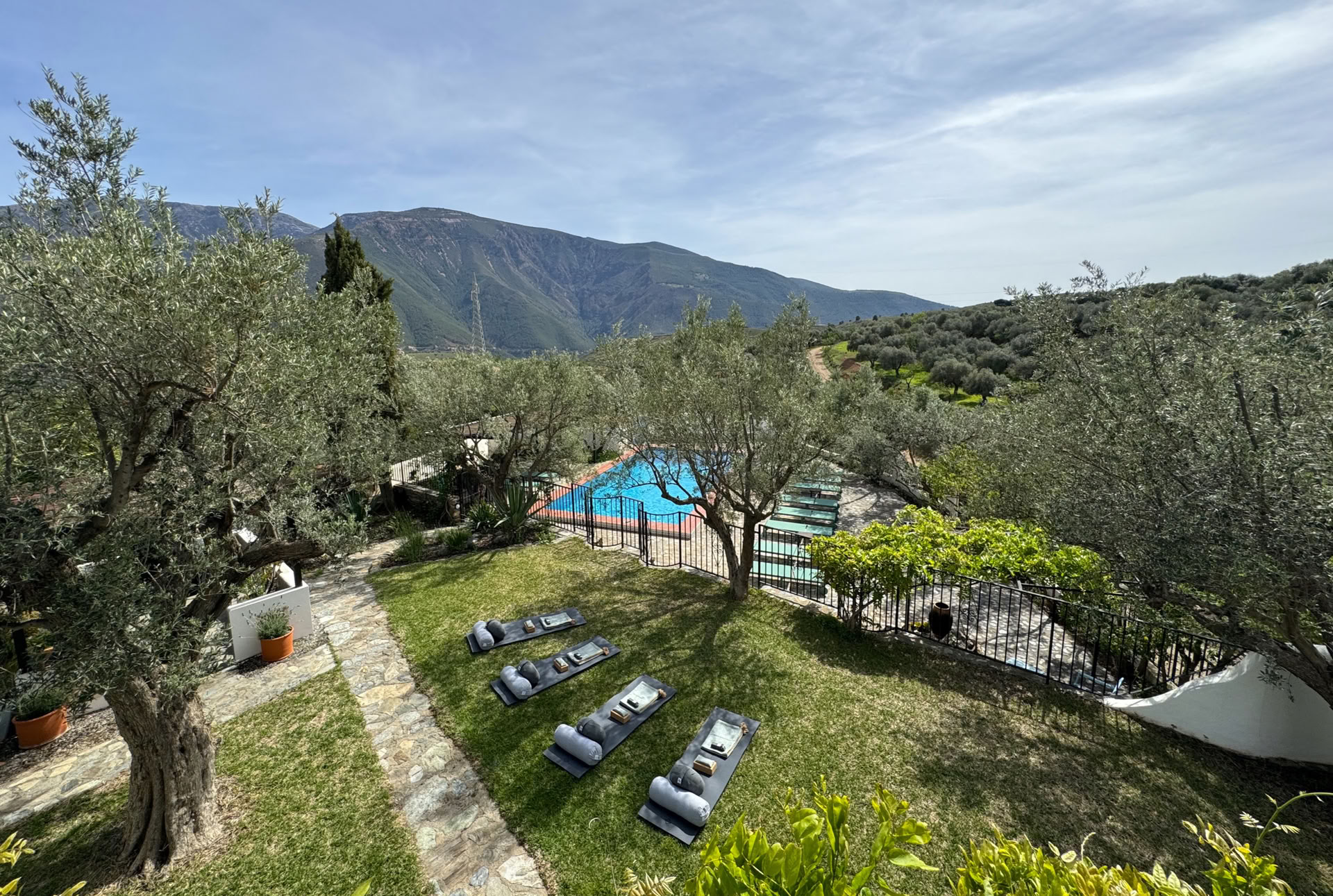 Yogaretreat i Spanien