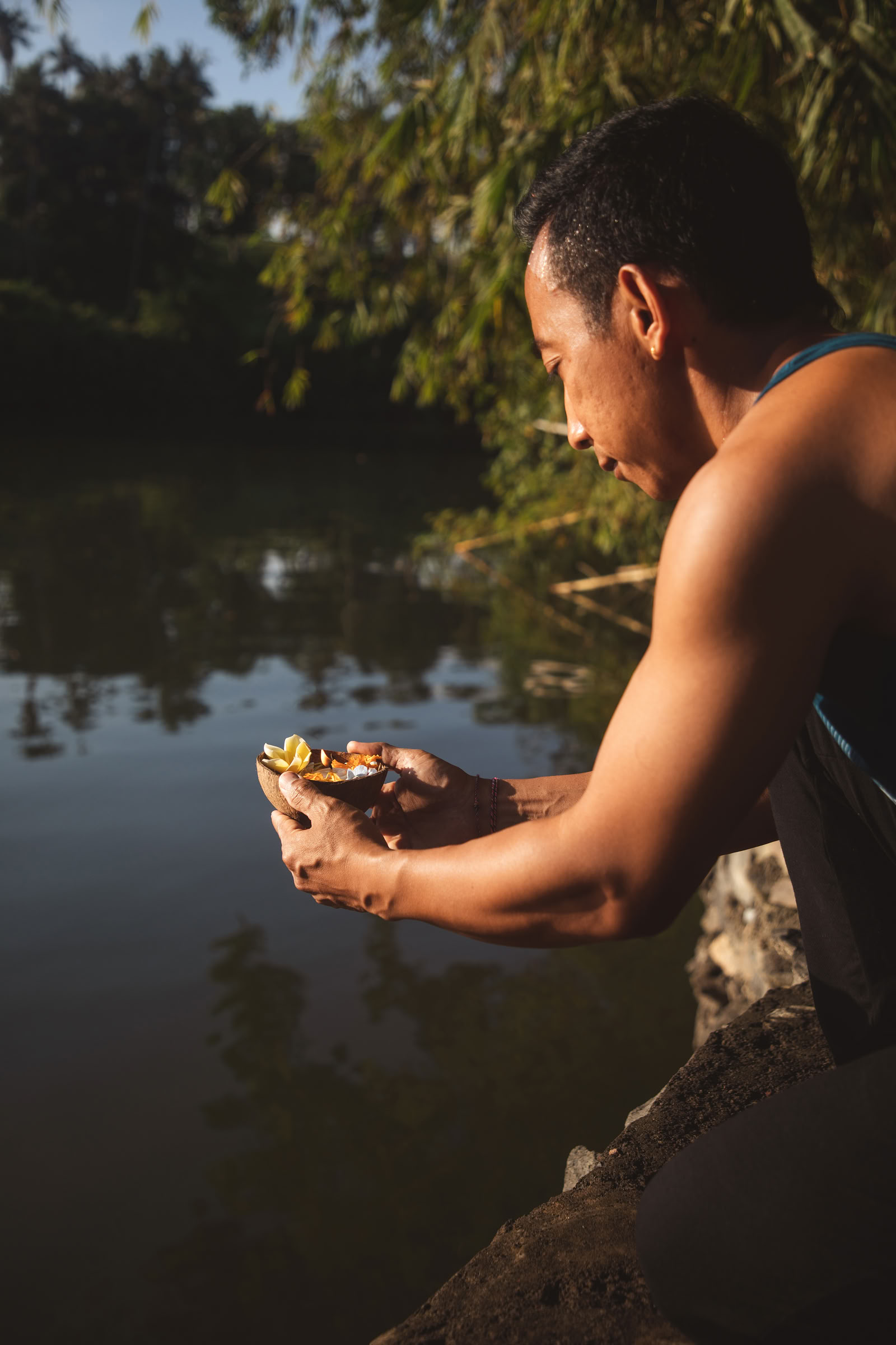 Yoga, natur och balinesisk kultur-retreat