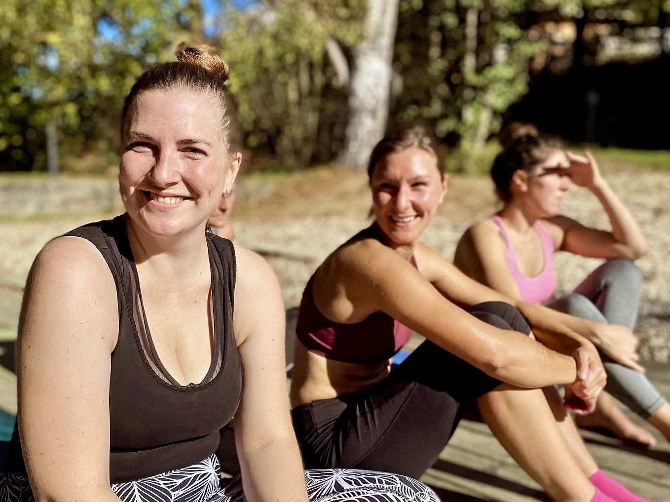 Höstens yoga- och pilatesretreat i den bayerska skogen