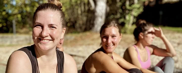 Höstens yoga- och pilatesretreat i den bayerska skogen