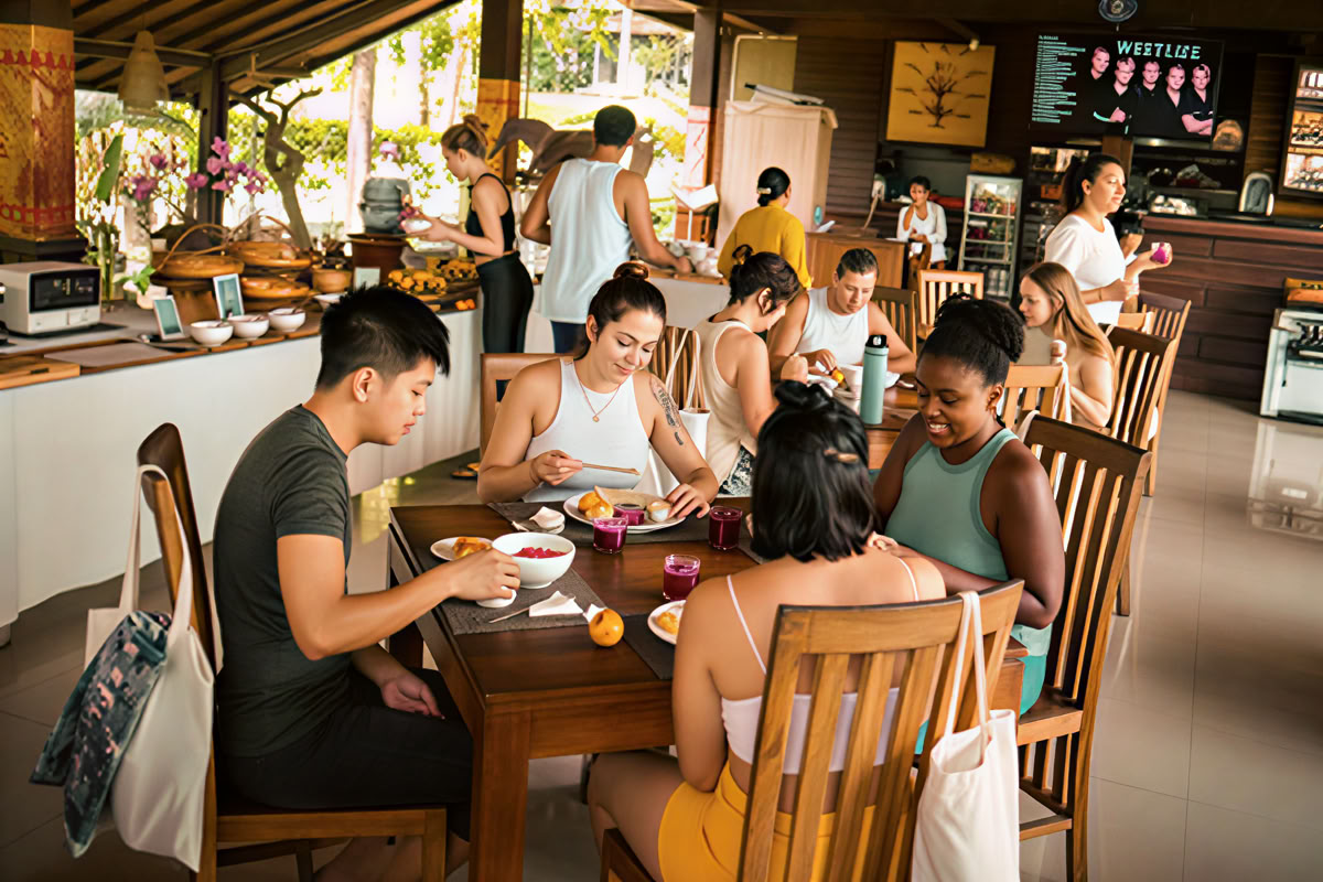 100 timmars yogalärarutbildning på Bali