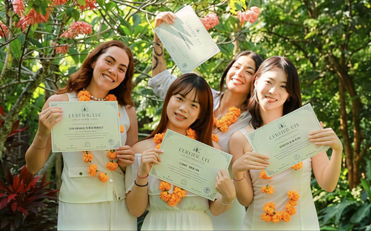 200 timmars lärarutbildning i yin yoga och vinyasa flow på Bali