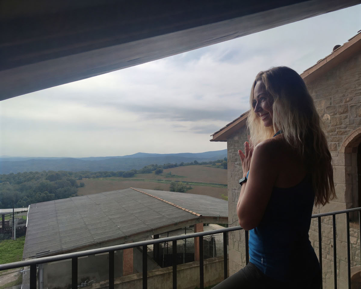 Yoga- och vin-evenemang