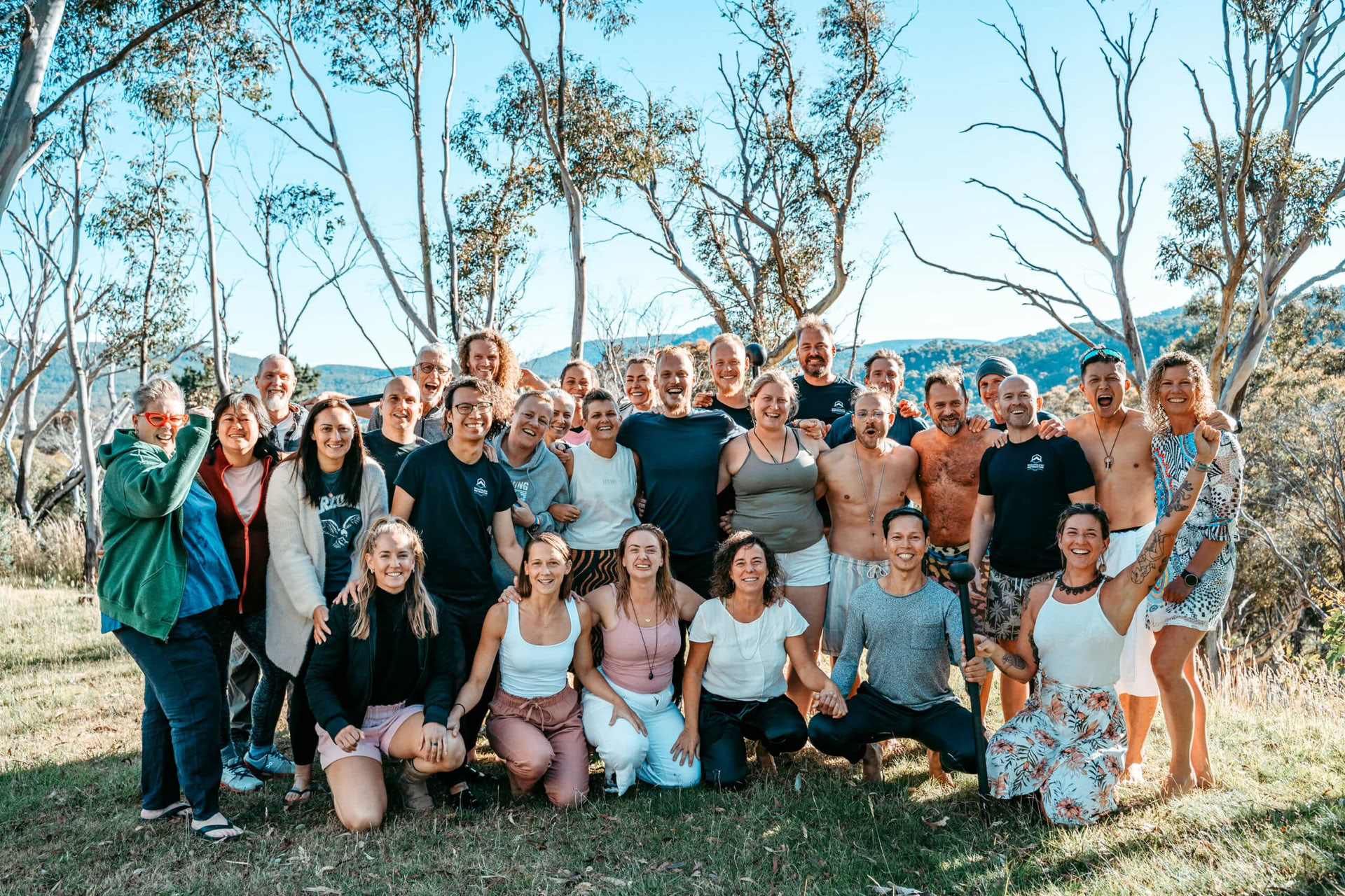 Ackrediterad utbildning för breathwork-facilitatorer + 4 dagar i Snowy Mountains