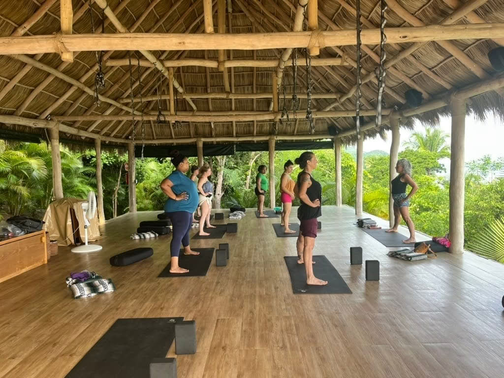 Wellness- och Iyengar-yogaretreat för teckenspråkstolkar