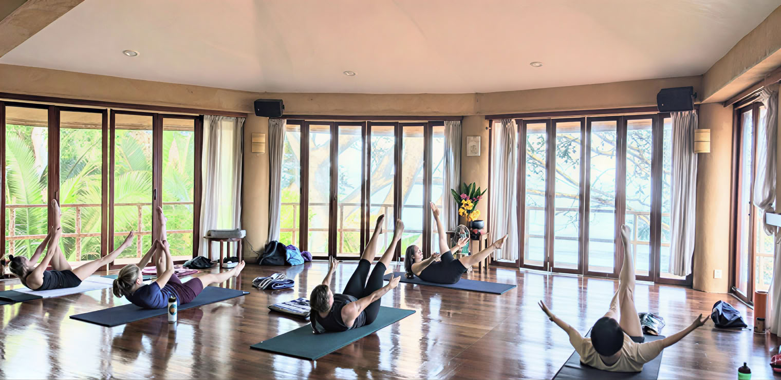 Pilates i paradiset: njut av varje ögonblick