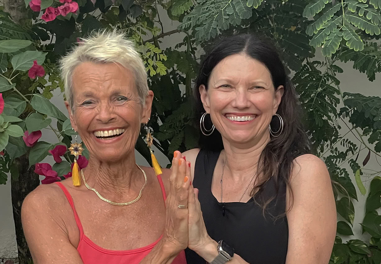 Iyengar-yogaretreat på vintern