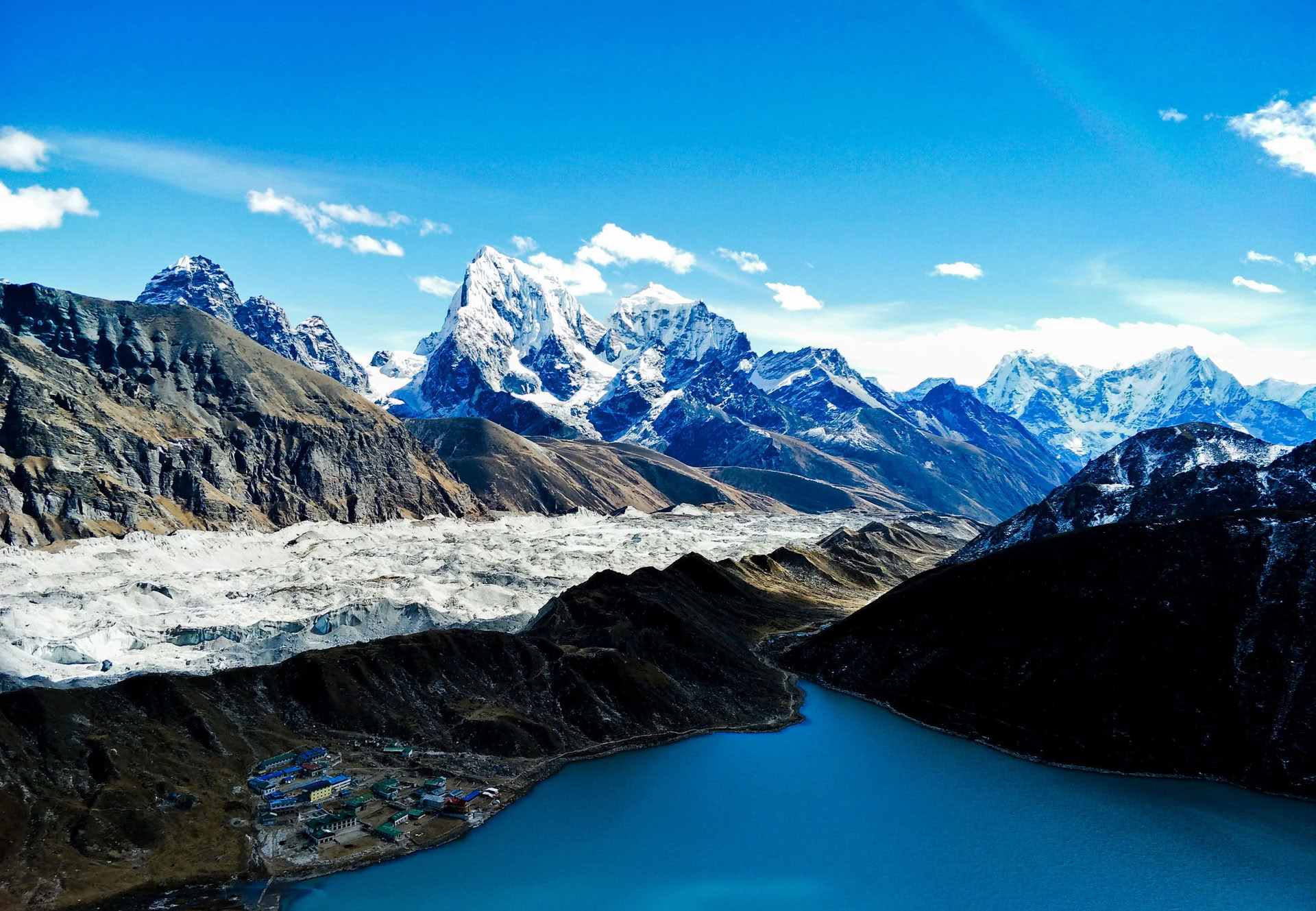 Everest Gokyo Lake-trekkingtur för dina drömmar