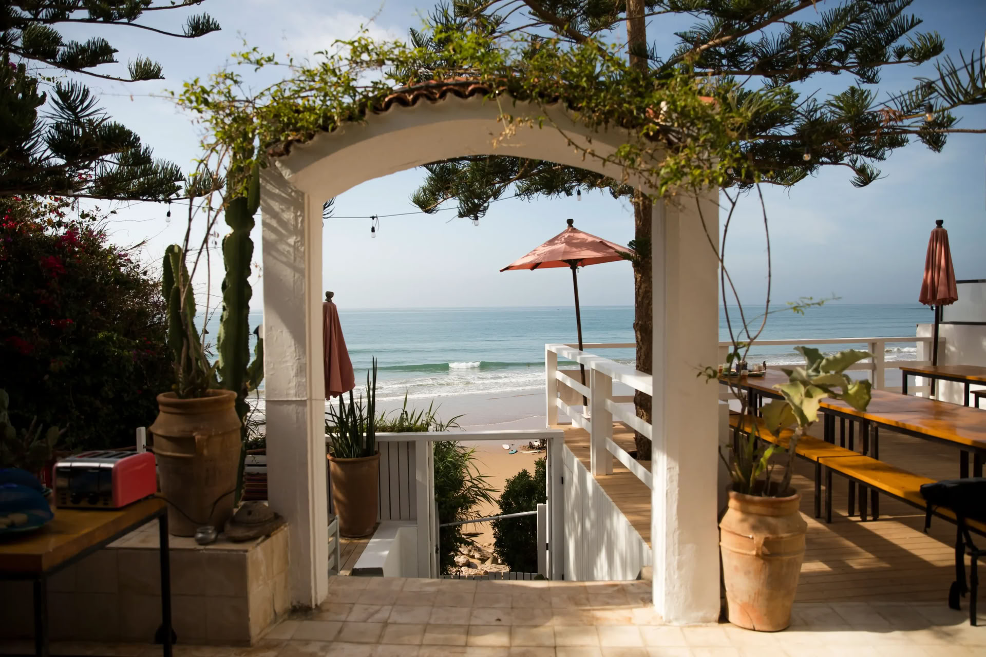 Yoga- och surfretreat i Marocko