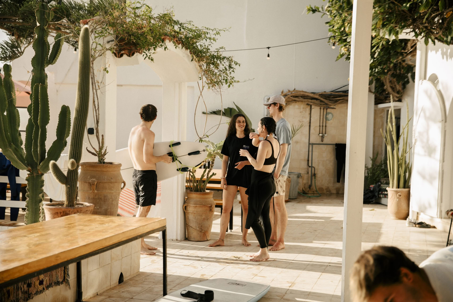 Yoga- och surfretreat i Marocko
